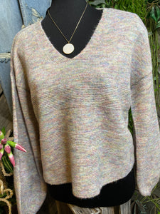 Gentle Fawn - Mayer Sweater in Rainbow