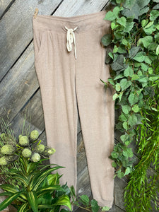 Z Supply - Ribbed Pants in Beige
