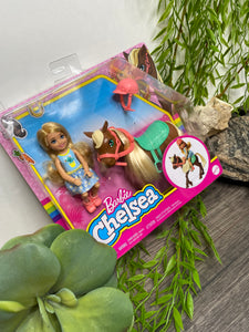 Toys - Mattel Chelsea Doll & Horse