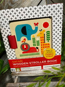 Baby Boutique - Wooden Safari Stroller Book