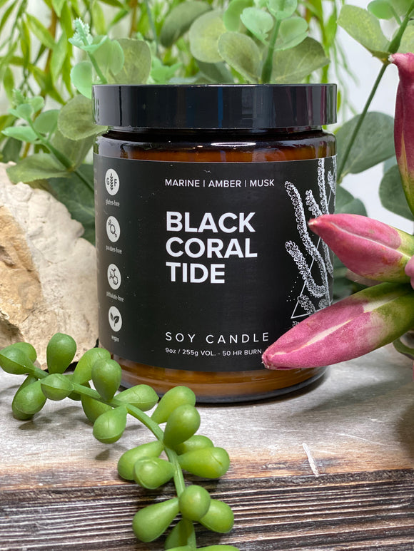 Just for Him - Black Coral Tide 9 Oz. Soy Candle