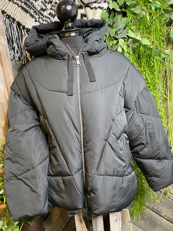 Blowout Sale - Free People Puffy Jacket in Black
