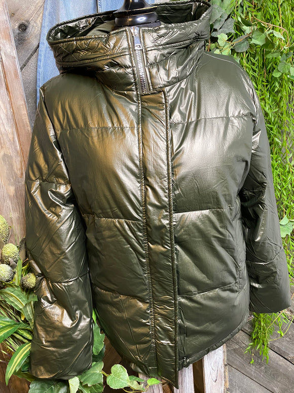 Blowout Sale - Coats/Jackets - Rino & Pelle - Puffer Jacket in Deep Forest