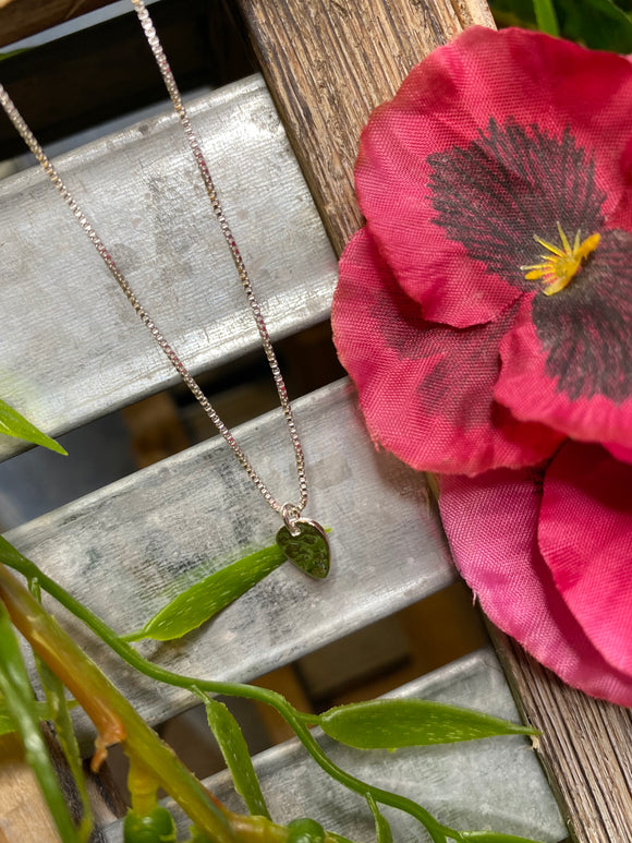 Jewelry - Pilgrim Flat Metal Teardrop Shape Necklace in Rose Gold