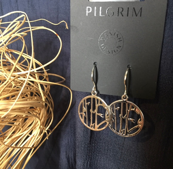 Jewelry - Pilgrim - Circle Earrings with Trees