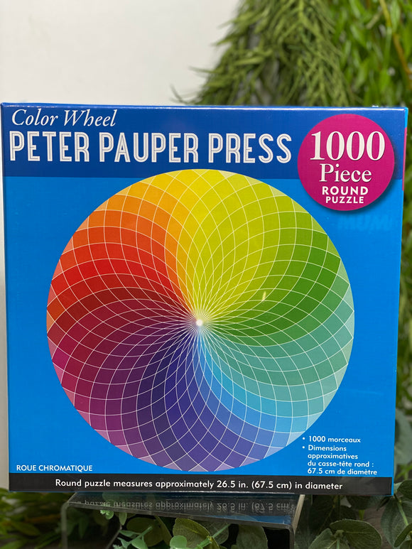 Toys - Color Wheel Peter Pauper Press 1000 Piece Puzzle