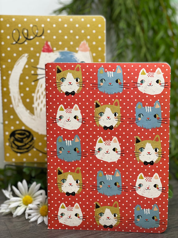 Giftware - Danica Notebooks (Set of 2) in Cat Print